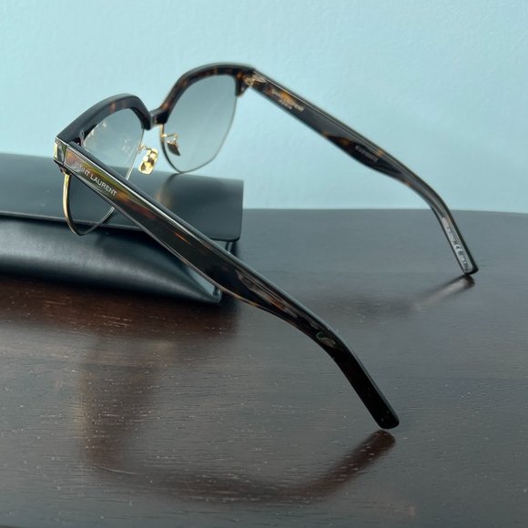 Saint Laurent 59mm Oval Sunglasses - Picture 3 of 12